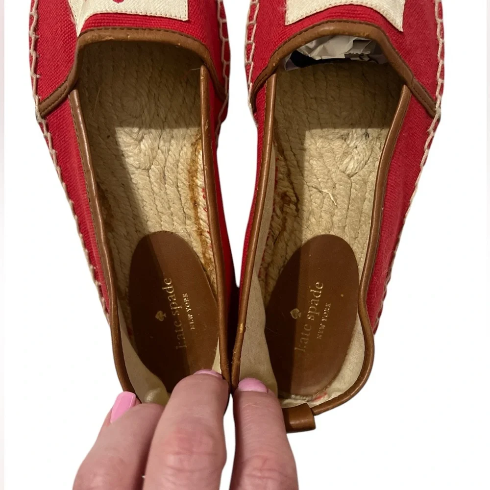 Kate Spade Espadrilles Red size 6